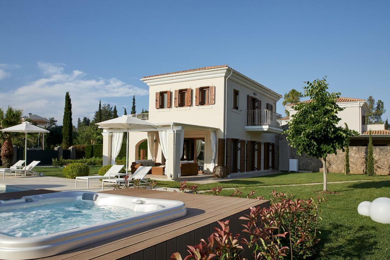 S & O Villas Corfu Dassiá Eksteriør bilde