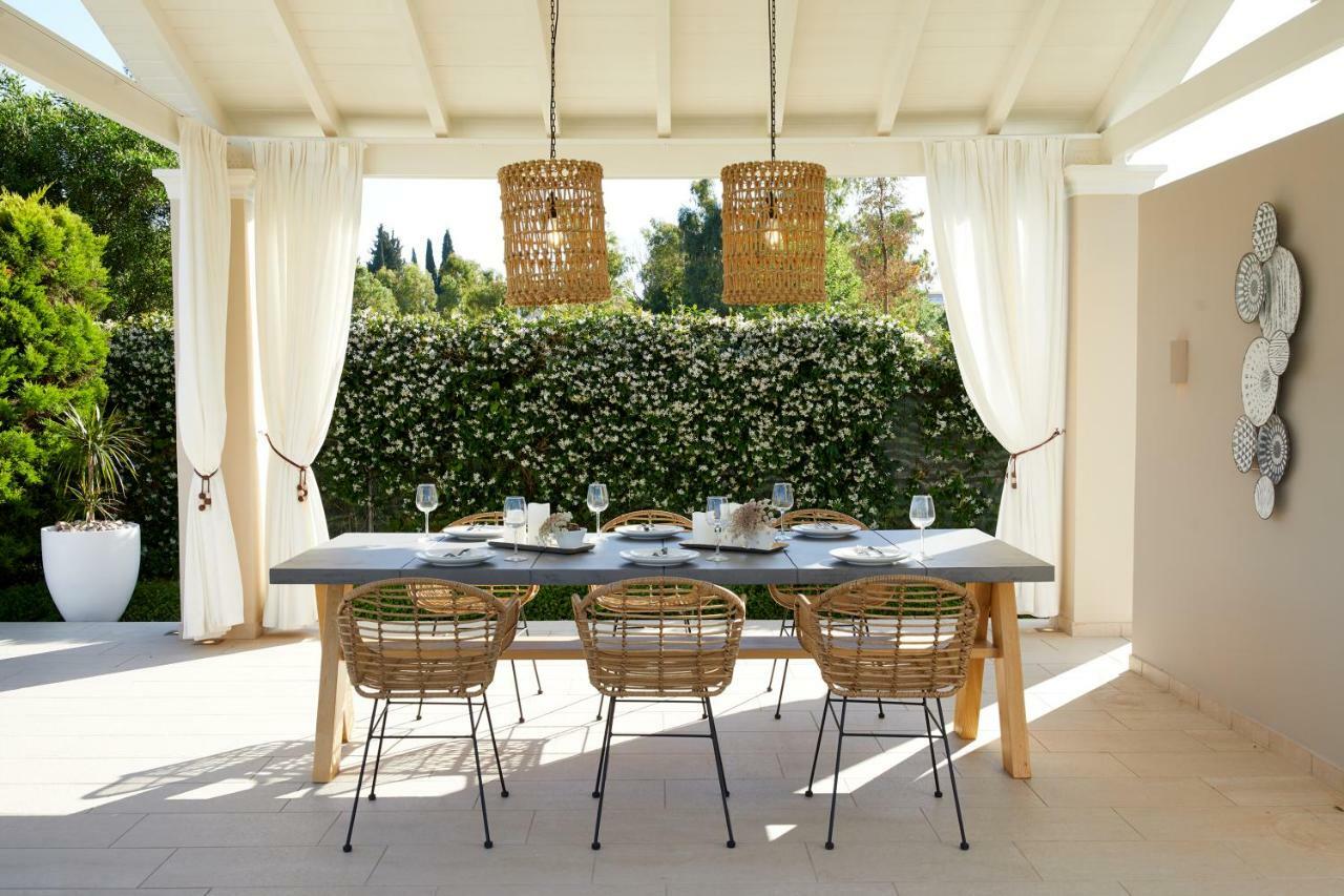 S & O Villas Corfu Dassiá Eksteriør bilde