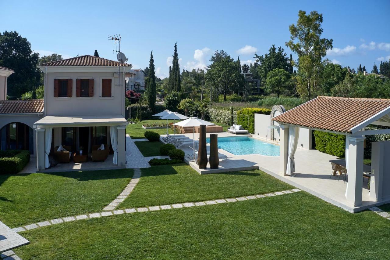 S & O Villas Corfu Dassiá Eksteriør bilde