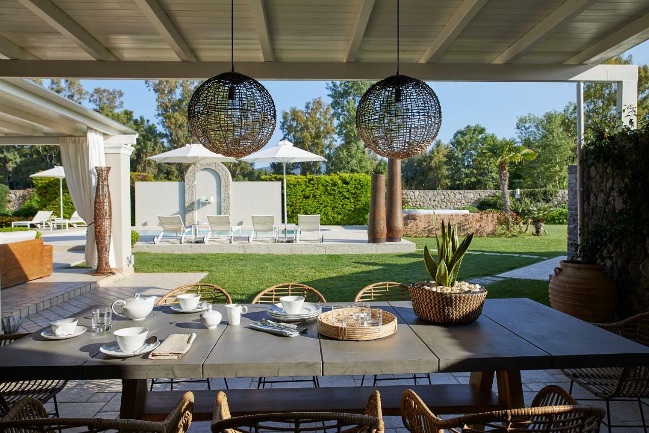 S & O Villas Corfu Dassiá Eksteriør bilde