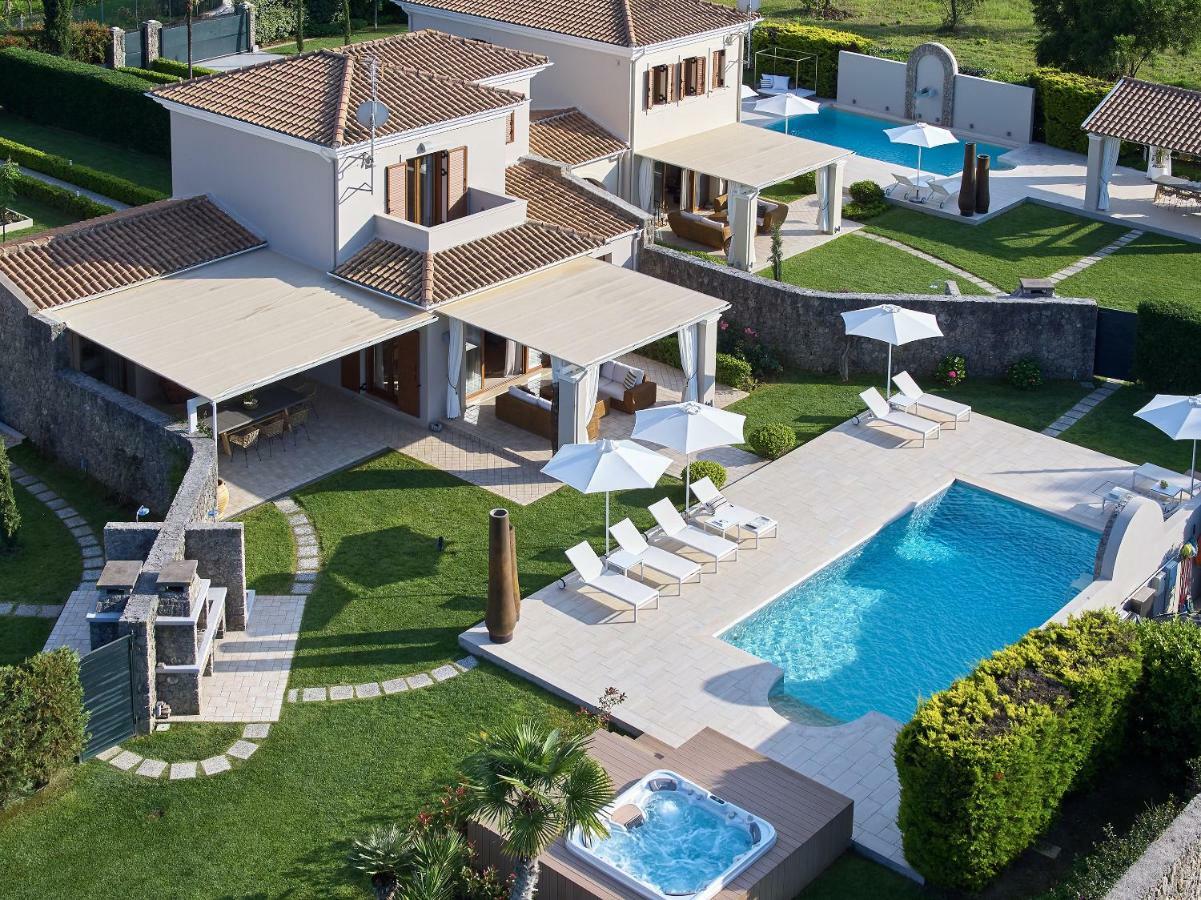 S & O Villas Corfu Dassiá Eksteriør bilde
