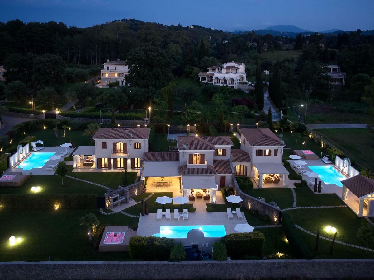 S & O Villas Corfu Dassiá Eksteriør bilde